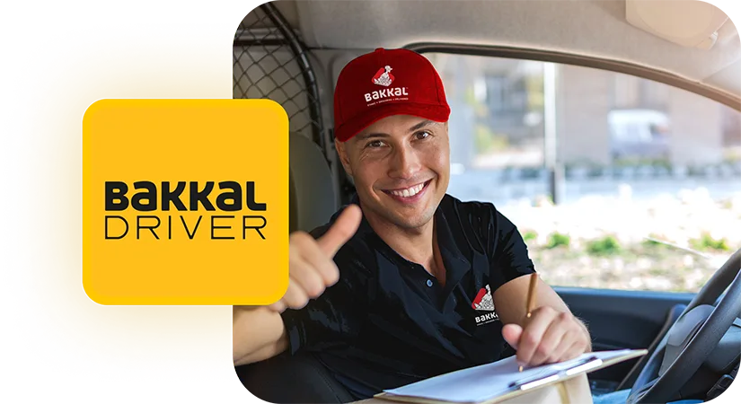 Bakkal Driver application for delivery drivers